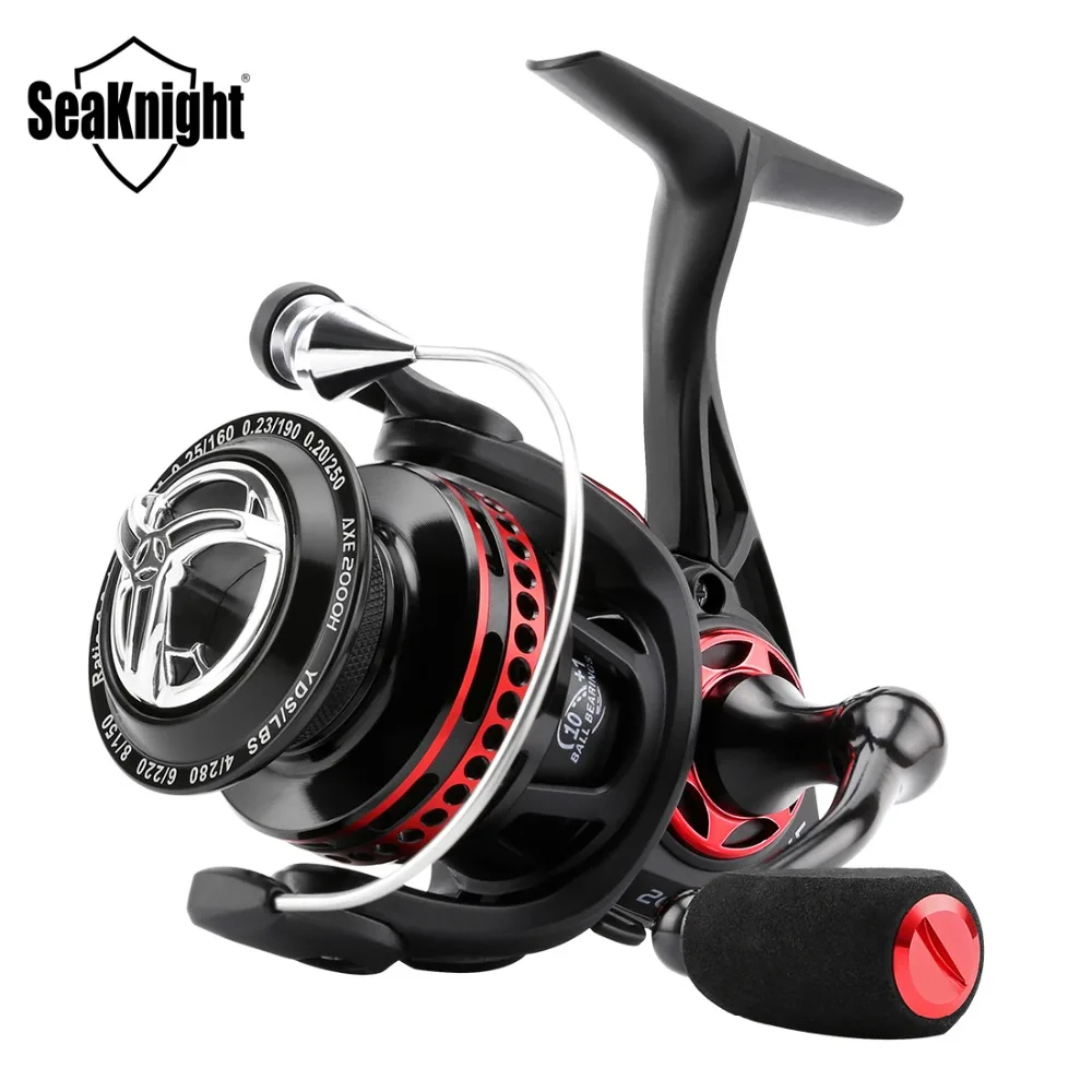 SeaKnight AXE 2000H 3000H 4000H Spinning Reel 6.2:1 Full Metal Body WaterProof Design Anti-Corrosion Real 10+1BB Fishing Reel 
SeaKnight AXE 2000H 3000H 4000H Spinning Reel 6.2:1 Full Metal Body WaterProof Design Anti-Corrosion Real 10+1BB Fishing Reel