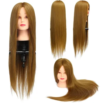 CAMMITEVER Blonde Golden Mannequin Head Hair Styling Training Head Manikin Cosmetology Doll Head Synthetic Fiber Hair Wholesale
CAMMITEVER Blonde Golden Mannequin Head Hair Styling Training Head Manikin Cosmetology Doll Head Synthetic Fiber Hair Wholesale