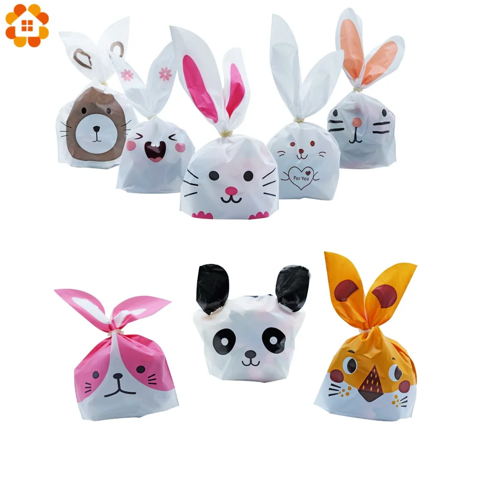 50PCS Cute Rabbit Cookie&Candy Plastic Bag Cartoon Animals Biscuits Snack Baking Bags Candy /Gifts Packaging Wedding Party Bags
50PCS Cute Rabbit Cookie&Candy Plastic Bag Cartoon Animals Biscuits Snack Baking Bags Candy /Gifts Packaging Wedding Party Bags