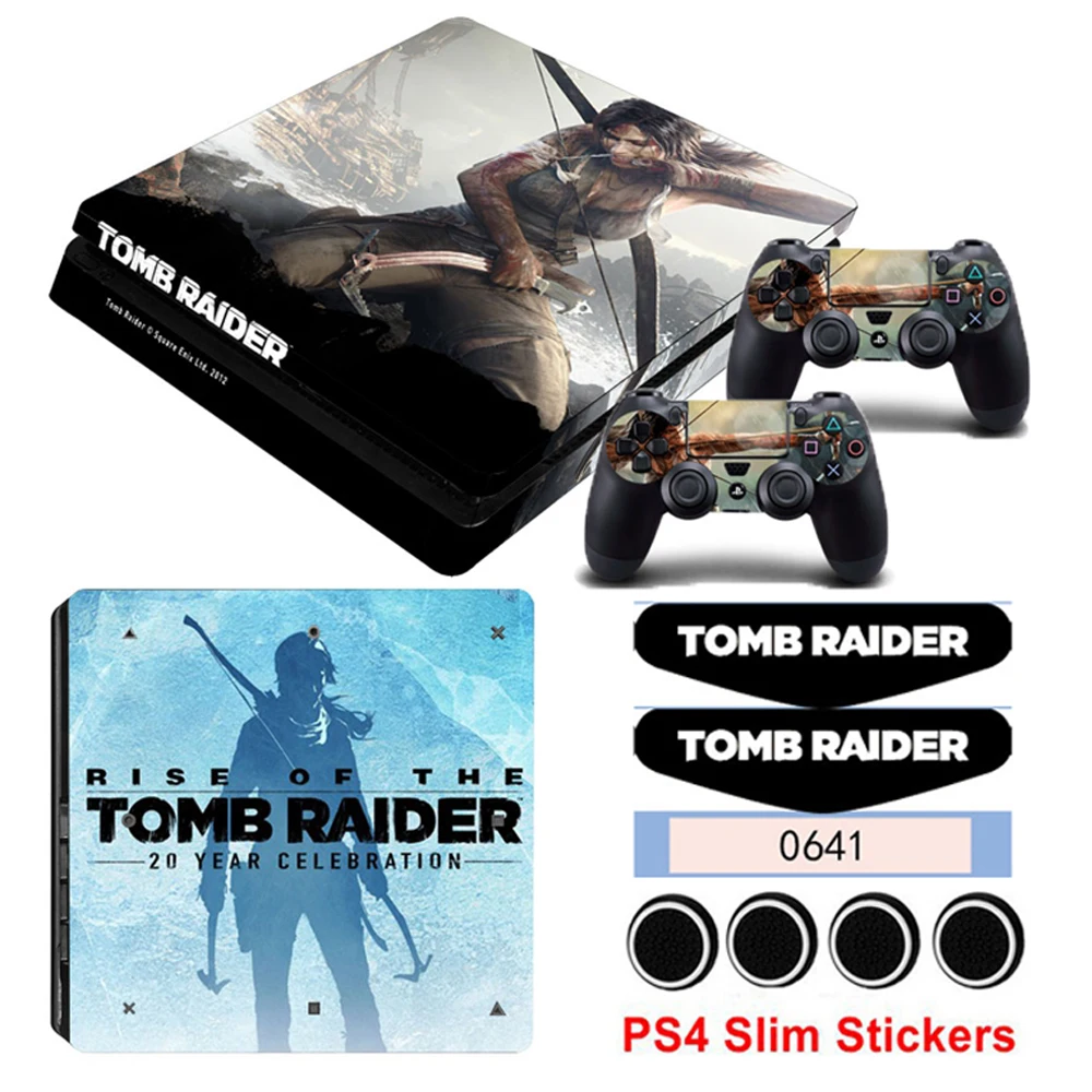 Game Tomb Raider Vinyl Game Skin Stickers For Playstation 4 Slim PS4 Slim Console Protect For PS4 Controllers Game Decals
Game Tomb Raider Vinyl Game Skin Stickers For Playstation 4 Slim PS4 Slim Console Protect For PS4 Controllers Game Decals