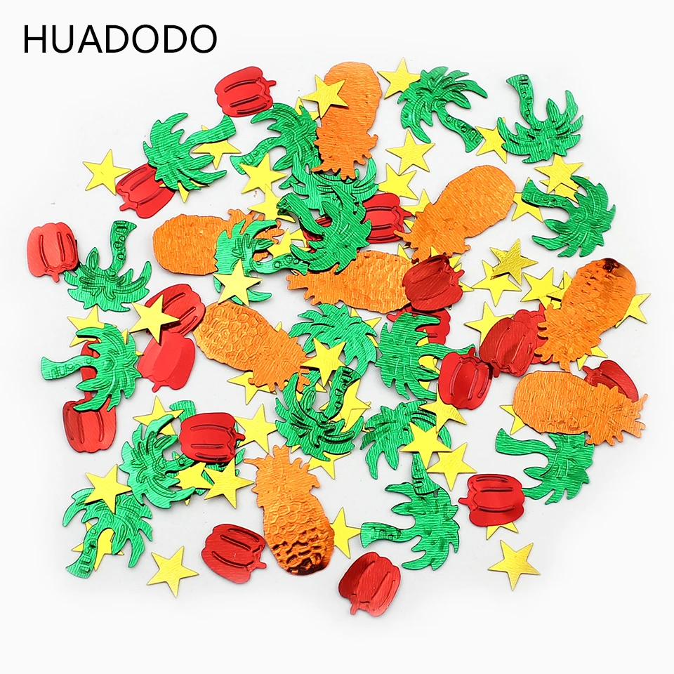 HUADODO 15g/bag Colorful Tropical fruit confetti theme Table Decor for Party Birthday Wedding Decoration
HUADODO 15g/bag Colorful Tropical fruit confetti theme Table Decor for Party Birthday Wedding Decoration