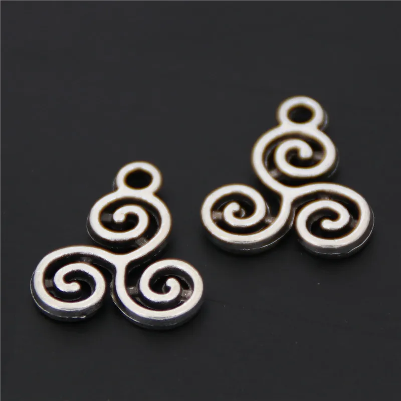 50pcs Antique Silver Spiral Vortex Charms Necklace Pendants For Jewelry Making Findings A2578
50pcs Antique Silver Spiral Vortex Charms Necklace Pendants For Jewelry Making Findings A2578