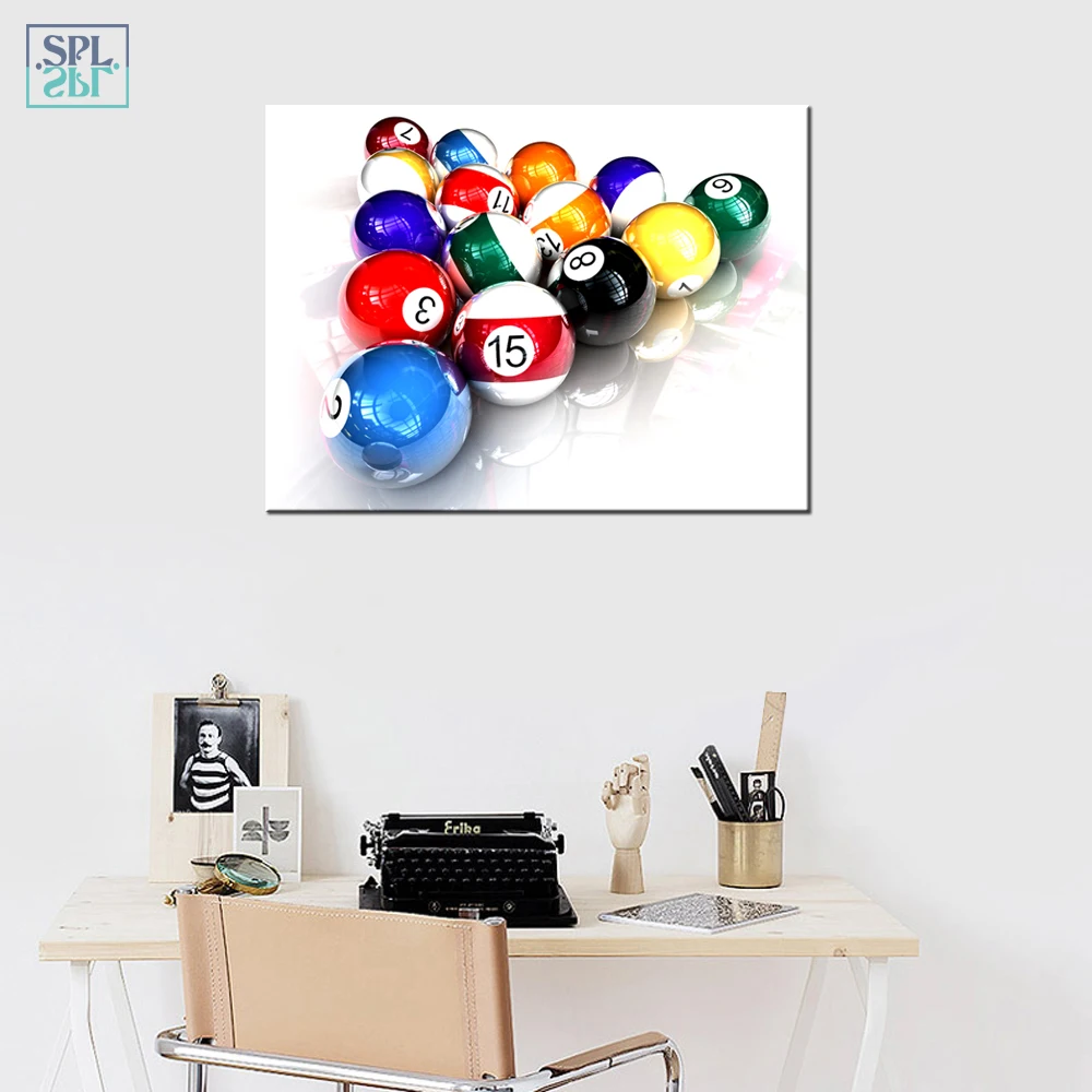 SPLSPL Frameless Wall Picture Table Tennis Sport Room Decor Colorful Billiards Ball Canvas Art Print Poster and Painting
SPLSPL Frameless Wall Picture Table Tennis Sport Room Decor Colorful Billiards Ball Canvas Art Print Poster and Painting