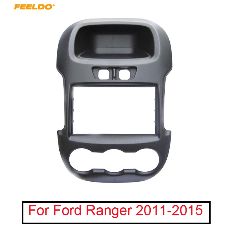 FEELDO 2Din Car Stero Radio Dash Frame Fascia for Ford Ranger 2011-2015 Panel Face Plate Bezel Trim Mount Kit#999
FEELDO 2Din Car Stero Radio Dash Frame Fascia for Ford Ranger 2011-2015 Panel Face Plate Bezel Trim Mount Kit#999