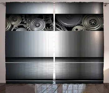 Industrial Curtains Technological Gears Robotic Future Imagination Clockwork Science Modern Artwork Living Room Bedroom Window
Industrial Curtains Technological Gears Robotic Future Imagination Clockwork Science Modern Artwork Living Room Bedroom Window