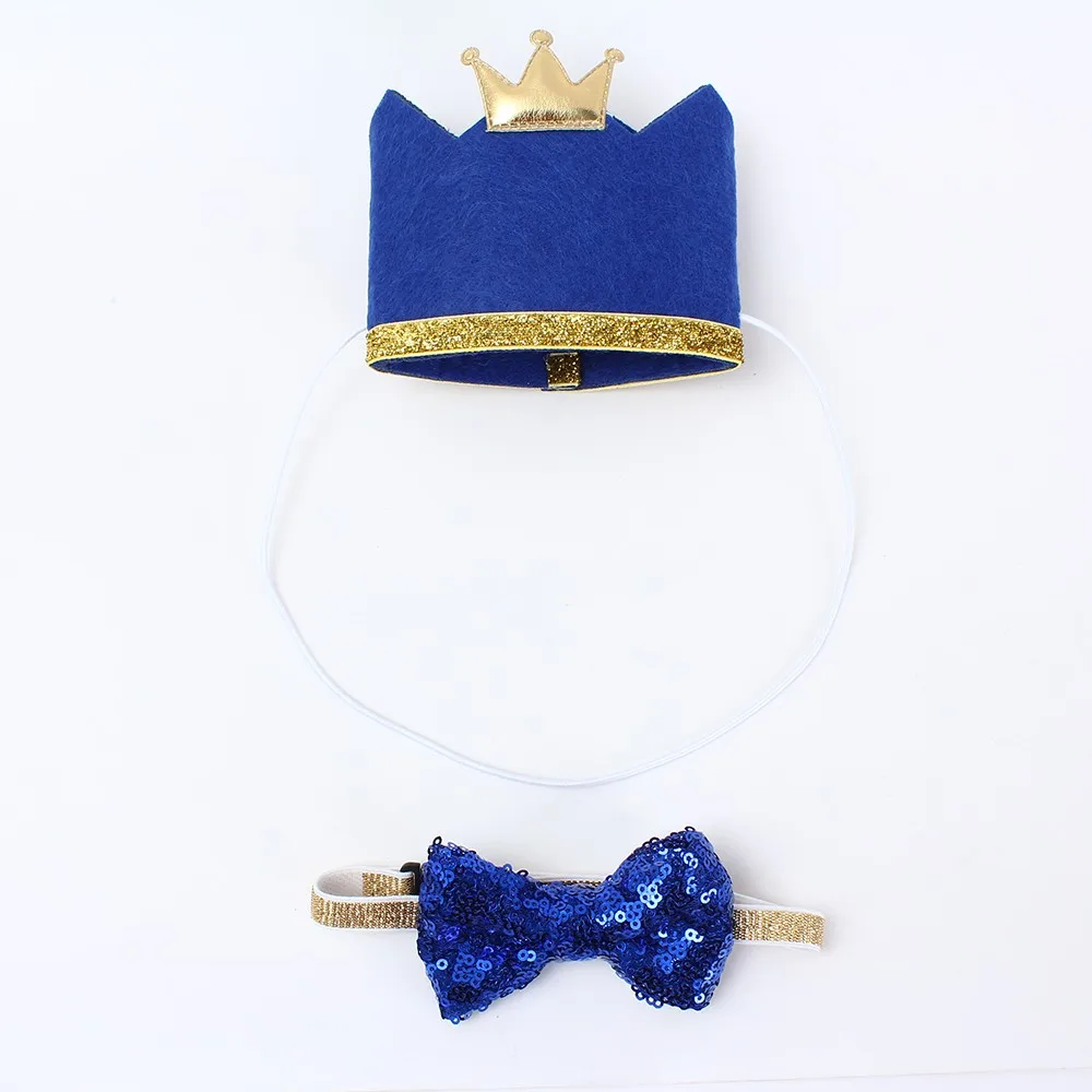 One Set/ Two pieces Pet Birthday Cap and Bow Tie for Small/Medium Dog/Cat Dog Birthday Decorative Accessories Pet Hat and Tie
One Set/ Two pieces Pet Birthday Cap and Bow Tie for Small/Medium Dog/Cat Dog Birthday Decorative Accessories Pet Hat and Tie