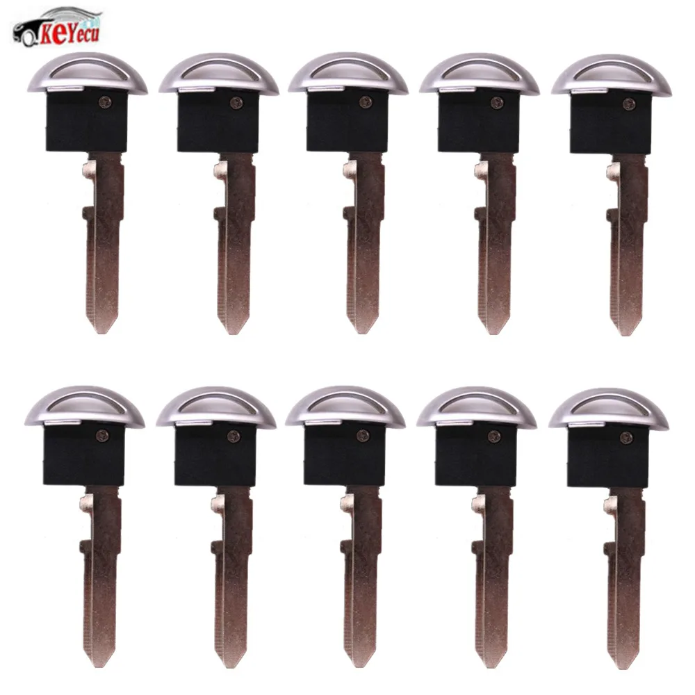KEYECU 10 Pcs/lot New Replacement Uncut Blank Key Blade for Mazda Emergency Smart Insert Key
KEYECU 10 Pcs/lot New Replacement Uncut Blank Key Blade for Mazda Emergency Smart Insert Key