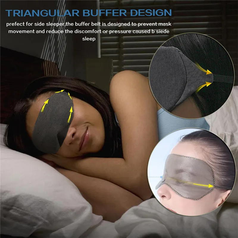 Fast Sleep Mask Natural Sleeping Eye Mask Eyeshade Cover Shade Eye Patch Women Men Soft Portable Blindfold Travel Eyepatch
Fast Sleep Mask Natural Sleeping Eye Mask Eyeshade Cover Shade Eye Patch Women Men Soft Portable Blindfold Travel Eyepatch