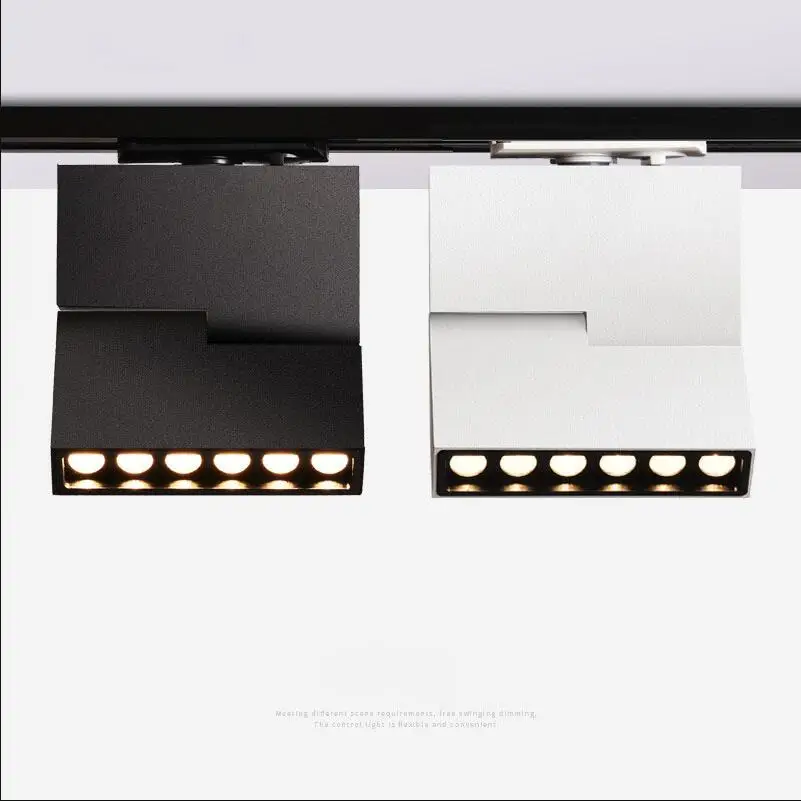 6W12WLED Track Light Clothing Shop store Showroom Exhibition Home Spotlight Tracklight Ceiling Rail Spot Lighting System Fixture
6W12WLED Track Light Clothing Shop store Showroom Exhibition Home Spotlight Tracklight Ceiling Rail Spot Lighting System Fixture