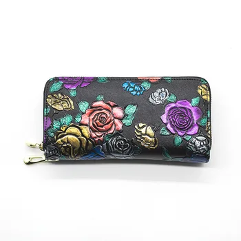 Flower Embossed Rfid Genuine Leather Women Wallet Female Long Clutch Lady Walet Portomonee Money Bag Handy Coin Purse for Girls
Flower Embossed Rfid Genuine Leather Women Wallet Female Long Clutch Lady Walet Portomonee Money Bag Handy Coin Purse for Girls