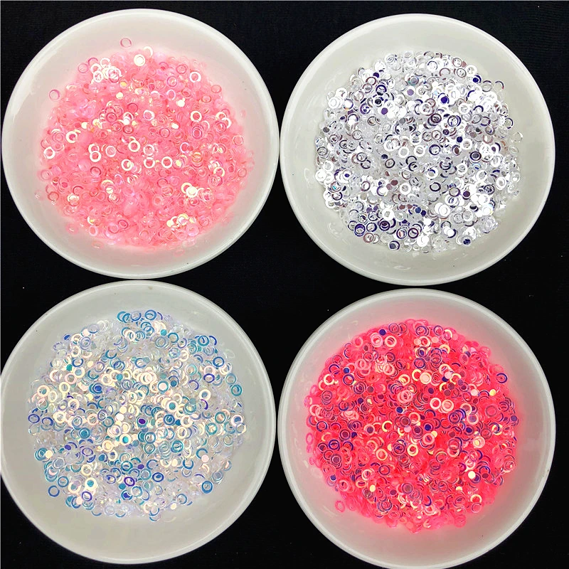 3000Pcs/Pack Dual Sequin 4mm Circle Ring 2mm Round Dot shape Loose sequins for nail Art,Women Nail Decoration Accessories
3000Pcs/Pack Dual Sequin 4mm Circle Ring 2mm Round Dot shape Loose sequins for nail Art,Women Nail Decoration Accessories