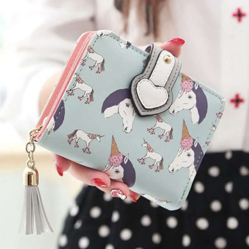 Cartoon Printing Ladies Purse Women Wallets Small Card Holders Simple Fashion Female Short PU Leather Chic Portefeuille Femme
Cartoon Printing Ladies Purse Women Wallets Small Card Holders Simple Fashion Female Short PU Leather Chic Portefeuille Femme