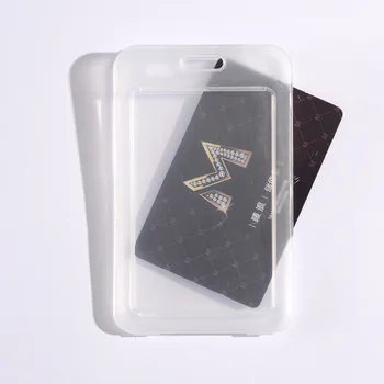 300PCS Transparent PVC Bank Bus Credit Card Holder Cover Storage Card & ID Holders Womem Men Kid's Protector Cover
300PCS Transparent PVC Bank Bus Credit Card Holder Cover Storage Card & ID Holders Womem Men Kid's Protector Cover