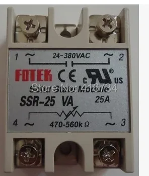 SSR-25VA 2PCS 25A actually 5000K ohm TO 24-380V AC SSR 25VA relay solid state Resistance Regulator
SSR-25VA 2PCS 25A actually 5000K ohm TO 24-380V AC SSR 25VA relay solid state Resistance Regulator