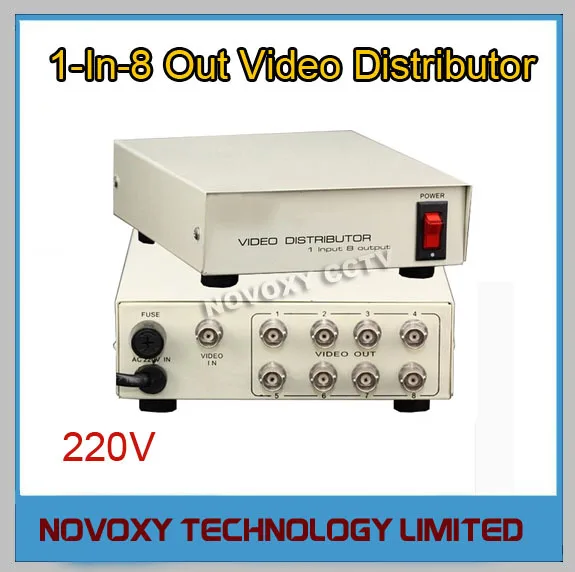 Free Shipping 1 In 8 Out Composite BNC Connector Video Distributor Amplifier 1-8CH Splitter For CCTV Security Camera DVR System
Free Shipping 1 In 8 Out Composite BNC Connector Video Distributor Amplifier 1-8CH Splitter For CCTV Security Camera DVR System