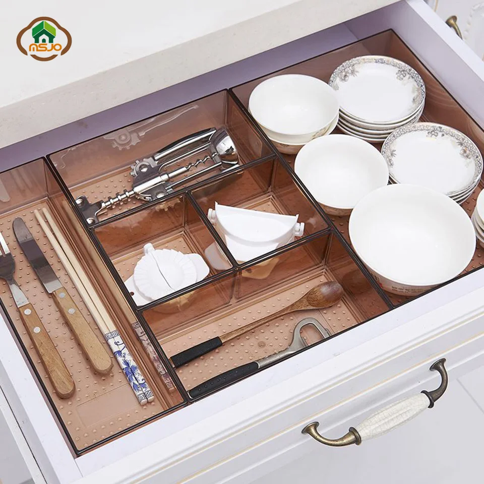 Msjo Drawer Organizer Desktop Organizer For Drawer Separating Classification Home Makeup Storage Box Kitchen Organizer
Msjo Drawer Organizer Desktop Organizer For Drawer Separating Classification Home Makeup Storage Box Kitchen Organizer