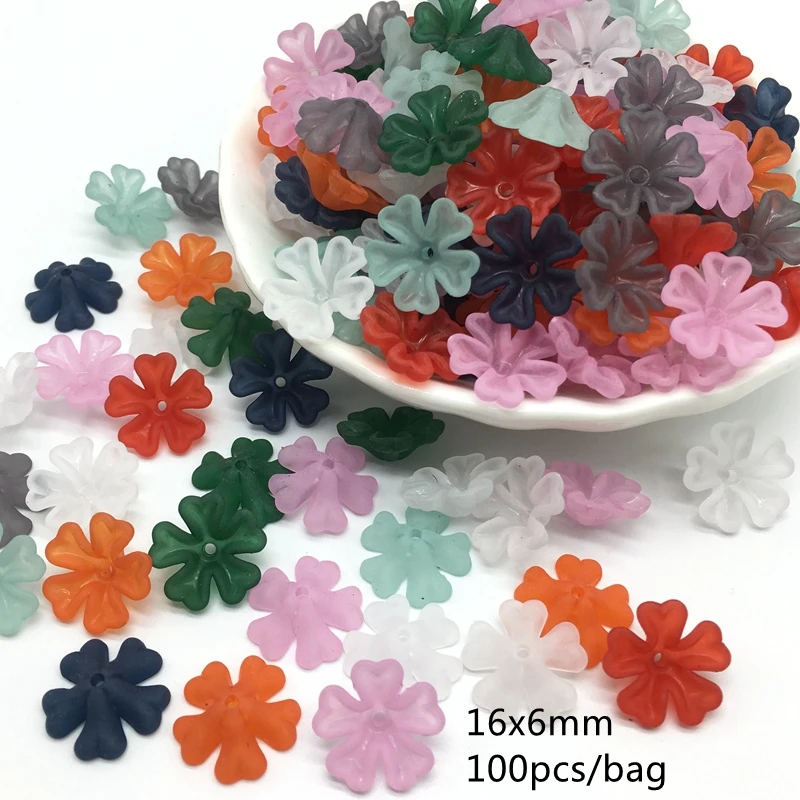 Meideheng Acrylic Matte Beads Monochrome Small heart flower high quality beads for needlework Jewelry making 16mm 100pcs/bag
Meideheng Acrylic Matte Beads Monochrome Small heart flower high quality beads for needlework Jewelry making 16mm 100pcs/bag