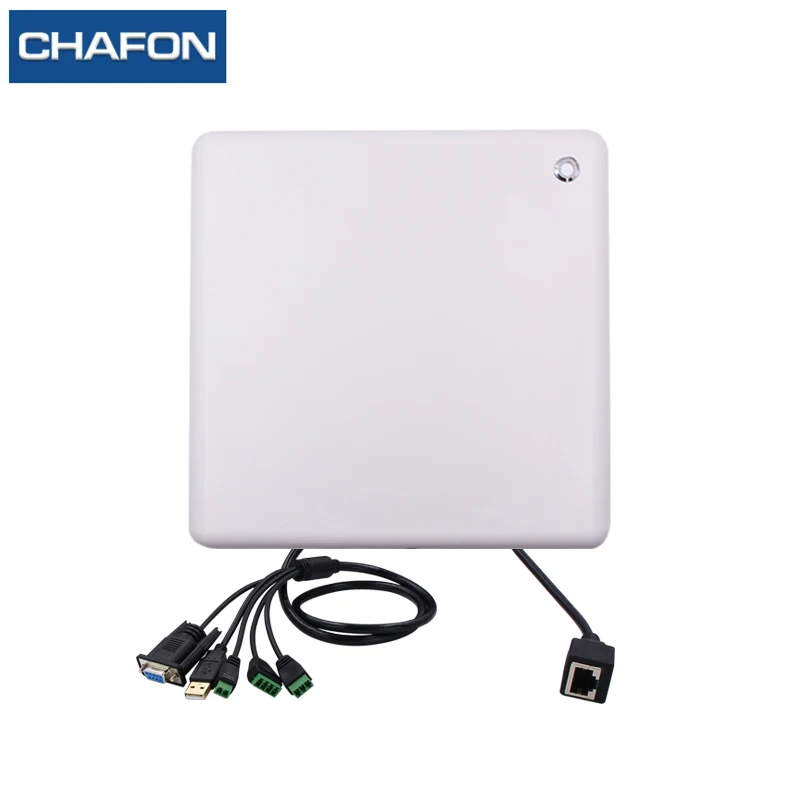 CHAFON UHF 10 meter rfid reader impinj r2000 USB RS232 WG26 RELAY TCP/IP POE IP66 built-in 8dbi antenna for access control
CHAFON UHF 10 meter rfid reader impinj r2000 USB RS232 WG26 RELAY TCP/IP POE IP66 built-in 8dbi antenna for access control