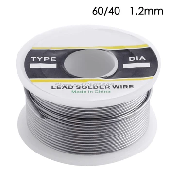 100g 1.2mm 60/40 Flux Reel/Tube Tin Lead Rosin Core Soldering Wire Welding Drop Ship
100g 1.2mm 60/40 Flux Reel/Tube Tin Lead Rosin Core Soldering Wire Welding Drop Ship