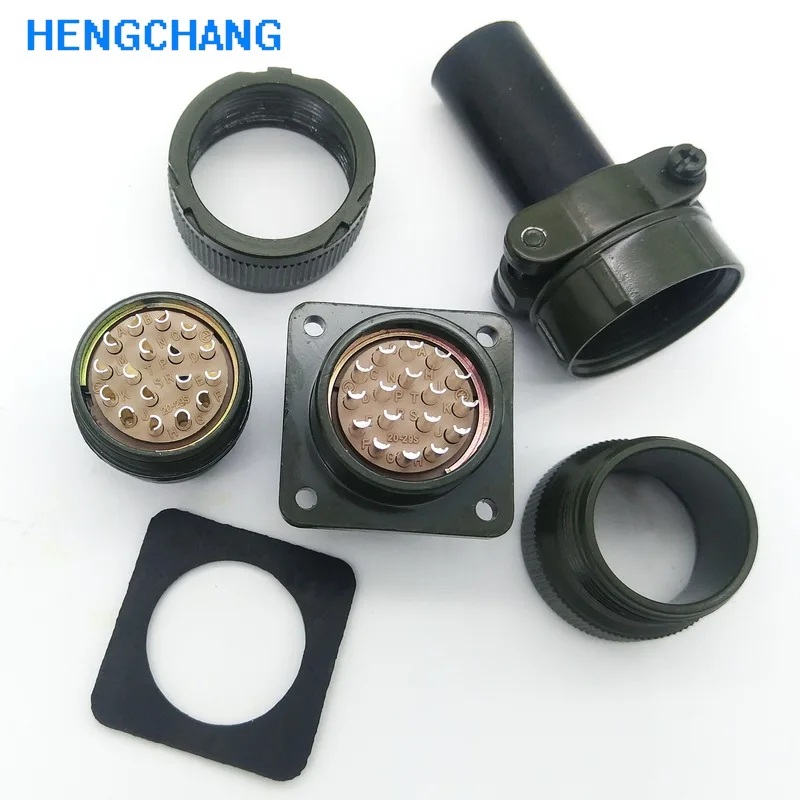 Description Picture 4 of itemMS3102 3106A20-29S 17Pin Straight Plug Aviation Connector For Encoder Plug Servo Motor Connector
