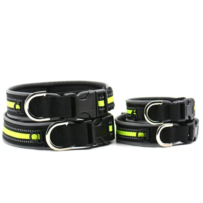 Light Reflective Neoprene Nylon Pet Cat Dog Collar Adjustable Reflecting Puppy Collars Safety Outdoor With ID Tag Hanging Hole
Light Reflective Neoprene Nylon Pet Cat Dog Collar Adjustable Reflecting Puppy Collars Safety Outdoor With ID Tag Hanging Hole