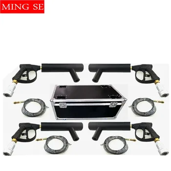 4pcs Handhold LED Co2 Gun DJ Lights 3Meter Hose CO2 Jet Machine DMX Stage Effect Machine Shoot Distance 8-10m with flight case
4pcs Handhold LED Co2 Gun DJ Lights 3Meter Hose CO2 Jet Machine DMX Stage Effect Machine Shoot Distance 8-10m with flight case