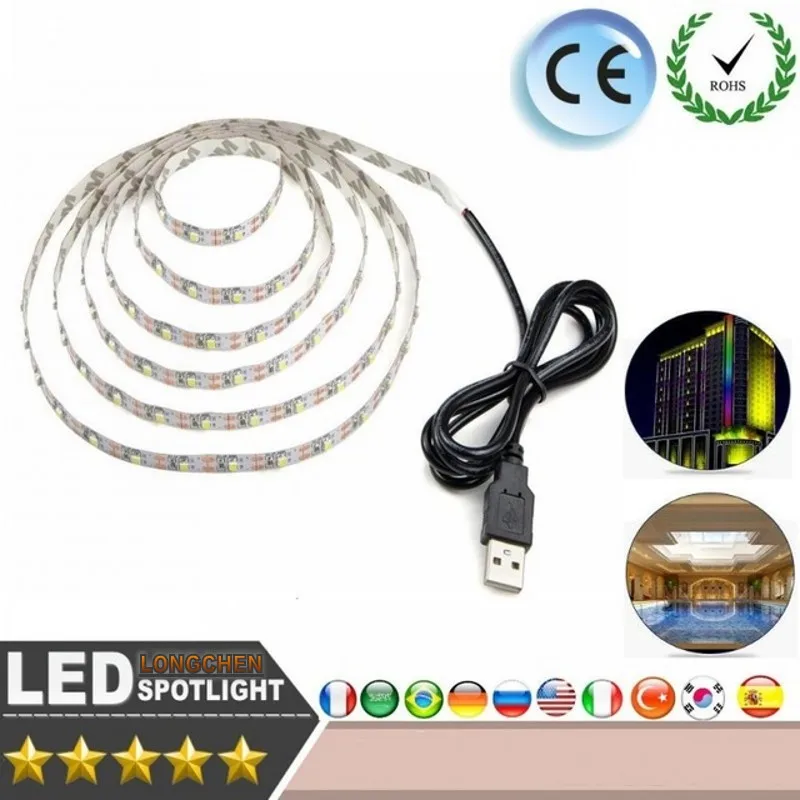 USB Strip SMD3528 light 5V adapter string Christmas desk Decor lamp tape TV Background Lighting 50CM 1M 2M 3M 4M 5M LED Strip
USB Strip SMD3528 light 5V adapter string Christmas desk Decor lamp tape TV Background Lighting 50CM 1M 2M 3M 4M 5M LED Strip