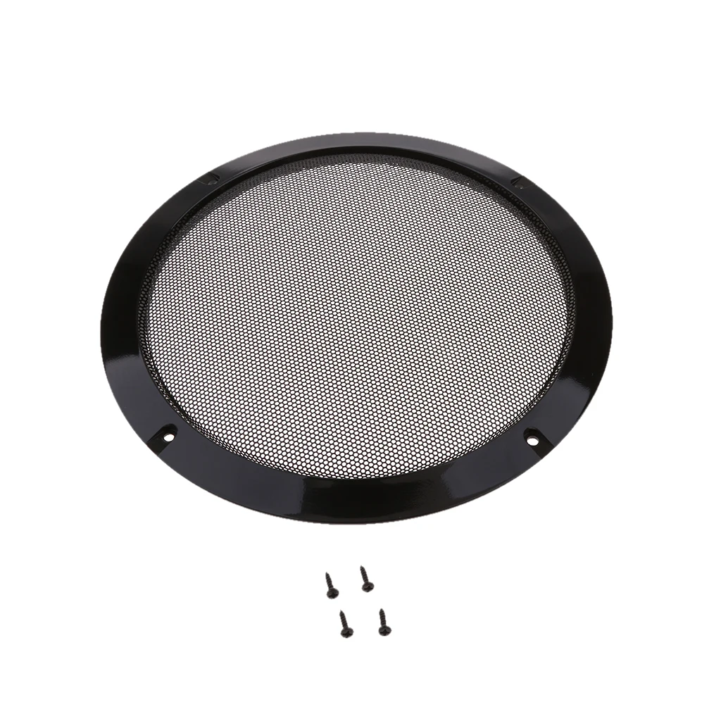 8'' Black Speaker Decorative Circle SubWoofer Grill Cover Guard Protector Mesh Metal cold Rolled Steel Plastic ABS
8'' Black Speaker Decorative Circle SubWoofer Grill Cover Guard Protector Mesh Metal cold Rolled Steel Plastic ABS