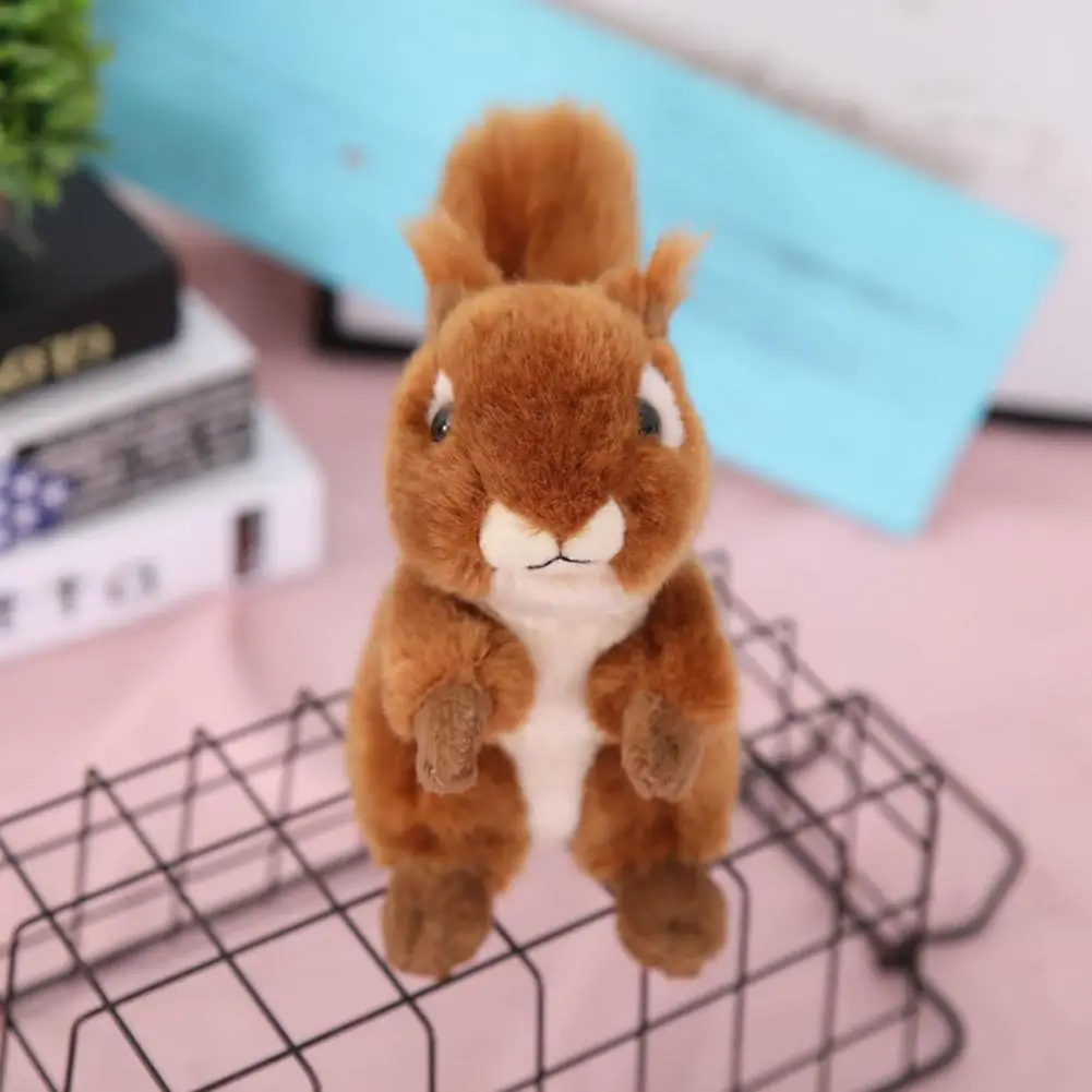 Fashion Simulation Squirrel Plush Doll Stuffed Toy Children Birthday Gift Home Car Decor
Fashion Simulation Squirrel Plush Doll Stuffed Toy Children Birthday Gift Home Car Decor