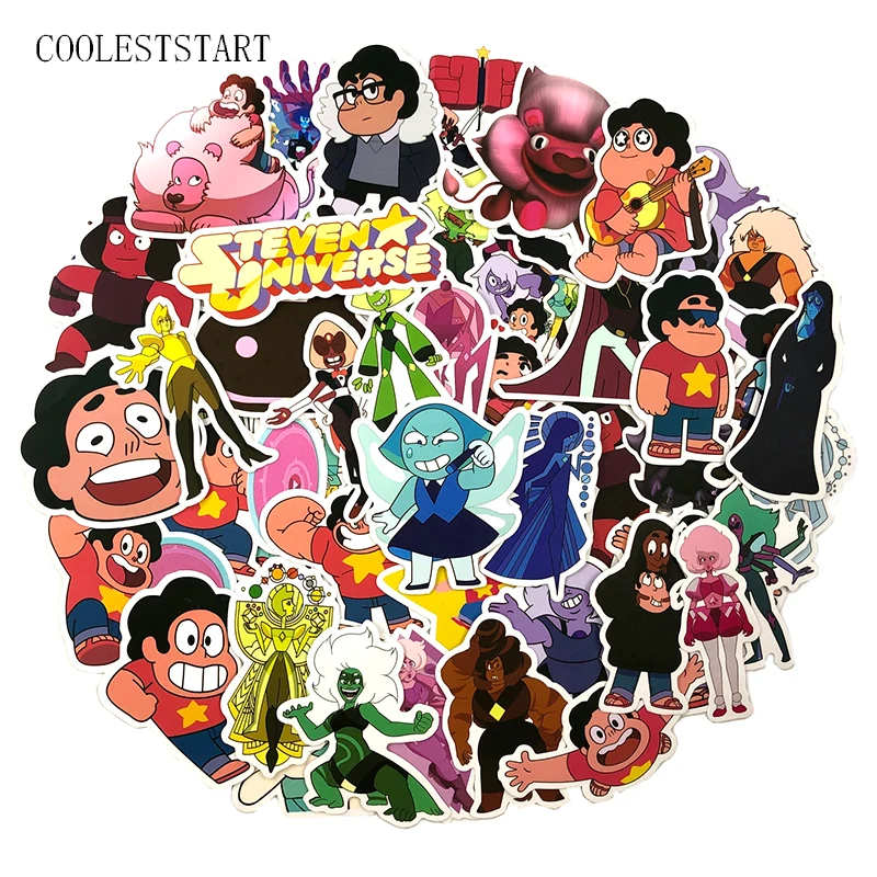 50Pcs/pack Steven Universe Cartoon Stickers For Laptop Anime Phone Notebook Skateboard Snowboard Car pvc Waterproof Sticker
50Pcs/pack Steven Universe Cartoon Stickers For Laptop Anime Phone Notebook Skateboard Snowboard Car pvc Waterproof Sticker
