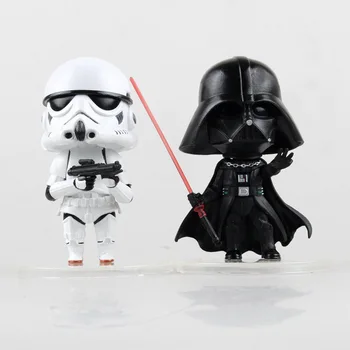 10cm Q Style Star Wars Darth Vader Stormtrooper Action Figure Model Toy Collection with Retail Gift Box for Boys Kids toys
10cm Q Style Star Wars Darth Vader Stormtrooper Action Figure Model Toy Collection with Retail Gift Box for Boys Kids toys