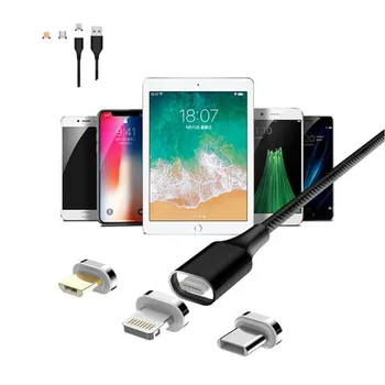 Magnetic Data Cable 3 in 1 for iPhone Lighting Micro USB Type C Fast Charging Phone Cable for iPhone Charger cabl 1M 1.5M 2M
Magnetic Data Cable 3 in 1 for iPhone Lighting Micro USB Type C Fast Charging Phone Cable for iPhone Charger cabl 1M 1.5M 2M