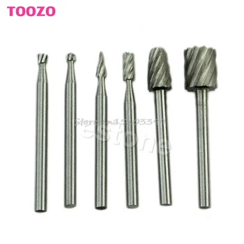 Hot 6Pcs HSS Routing Router Grinding Bits Burr For Rotary Tool Dremel Bosch Mini G08 Whosale&DropShip
Hot 6Pcs HSS Routing Router Grinding Bits Burr For Rotary Tool Dremel Bosch Mini G08 Whosale&DropShip