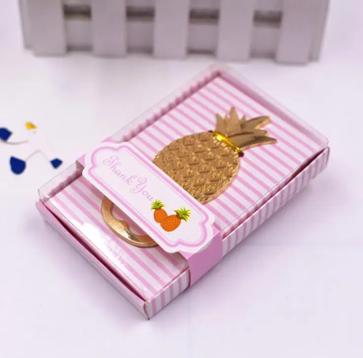 100pcs/lot Fast shipping Gold Pineapple Bottle Opener Party Favors Gift Wedding Favors Metal Opener SN1311
100pcs/lot Fast shipping Gold Pineapple Bottle Opener Party Favors Gift Wedding Favors Metal Opener SN1311