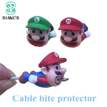 SIANCS Cartoon Cable bite protector for Super Marios iphone USB Charging Cable Cute Anti-Folding Protector organizer winder
SIANCS Cartoon Cable bite protector for Super Marios iphone USB Charging Cable Cute Anti-Folding Protector organizer winder