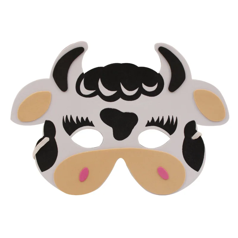 FANLUS High Quality, Comfortable 12 Assorted Foam Animal Party Masks for Birthday Party Favors Dress-Up Costume (28)