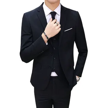 Men suits (Jackets+Shirts+Pants) 2018 New Arrival Fashion Male Slim Fit business Casual wedding Suit Bridegroom Wedding Tuxedo
Men suits (Jackets+Shirts+Pants) 2018 New Arrival Fashion Male Slim Fit business Casual wedding Suit Bridegroom Wedding Tuxedo
