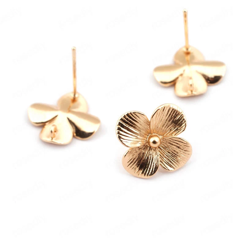 (31904)6PCS Flower 13.5MM 24K Champagne Gold Color Plated Brass Flower Stud Earrings Diy Jewelry Findings Accessories Wholesale
(31904)6PCS Flower 13.5MM 24K Champagne Gold Color Plated Brass Flower Stud Earrings Diy Jewelry Findings Accessories Wholesale