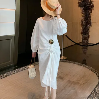 DEAT 2020 New Summer Fashion Round Neck Lantern Sleeves Sweet Female Dresses Women Pullover WG61100S
DEAT 2020 New Summer Fashion Round Neck Lantern Sleeves Sweet Female Dresses Women Pullover WG61100S