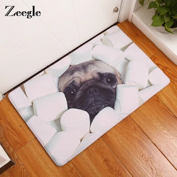 Zeegle Cute Pug Printed Door Mats Floor Rug Kids Bedroom Foot Pad Home Decor Non-slip Bathroom Mats Kitchen Mat
Zeegle Cute Pug Printed Door Mats Floor Rug Kids Bedroom Foot Pad Home Decor Non-slip Bathroom Mats Kitchen Mat