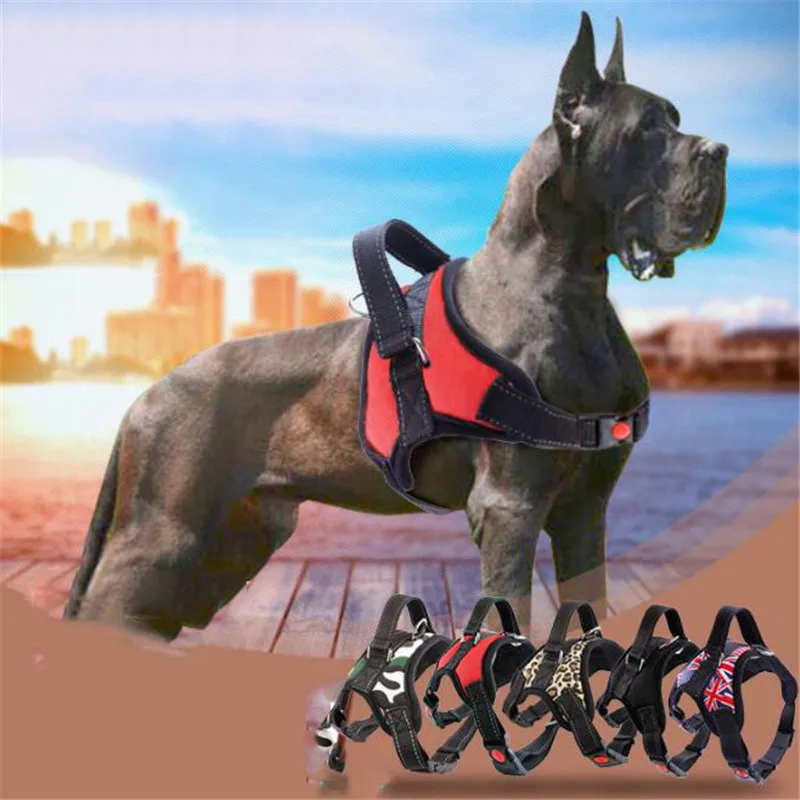 2019 Nylon Heavy Duty Dog Pet Harness Collar K9 Padded Extra Big Large Medium Small Dog Harnesses vest Husky Dogs Supplies
2019 Nylon Heavy Duty Dog Pet Harness Collar K9 Padded Extra Big Large Medium Small Dog Harnesses vest Husky Dogs Supplies