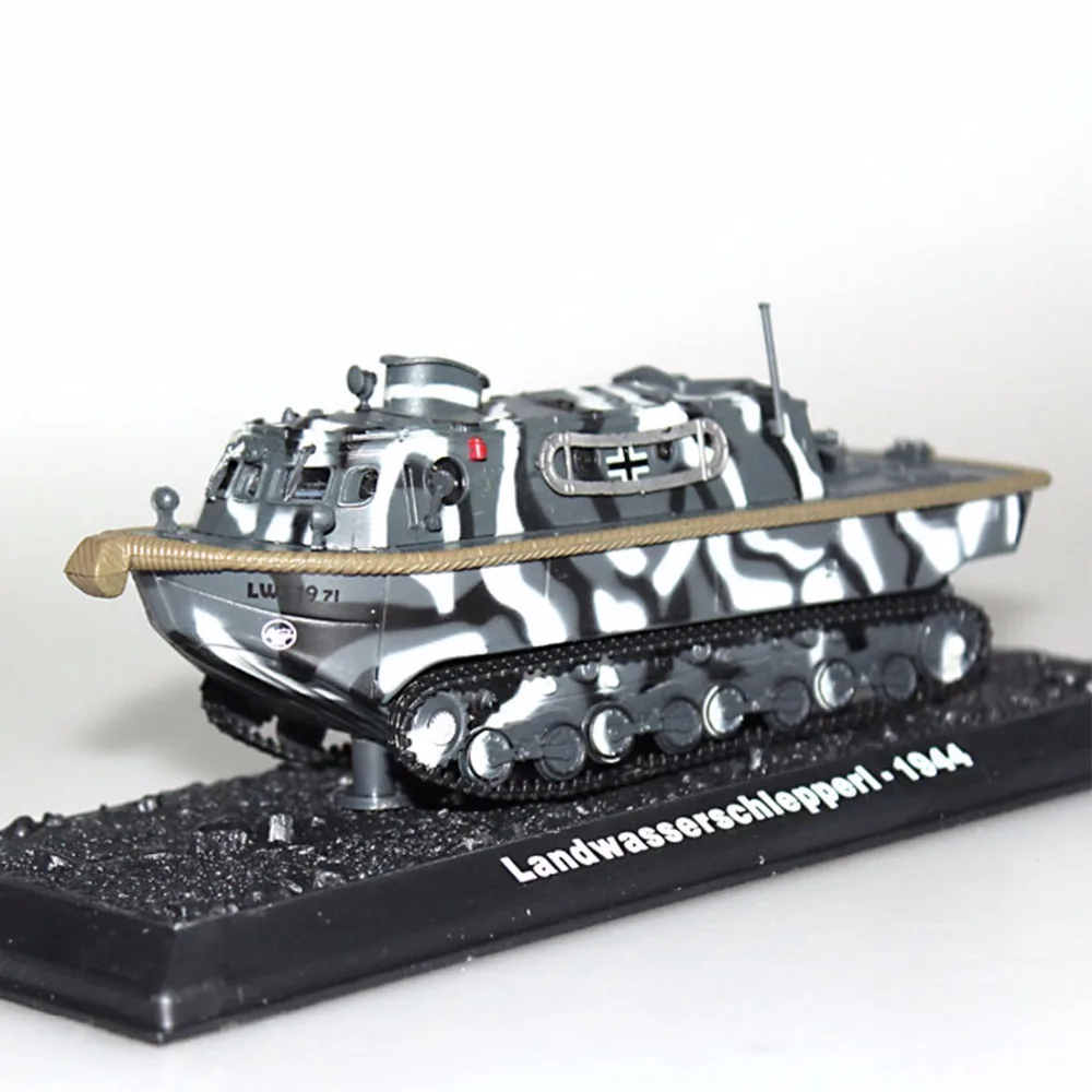 12051 литой 1:72 Масштаб военные литья под давлением модели танков Landwasserschlepperl 1944
