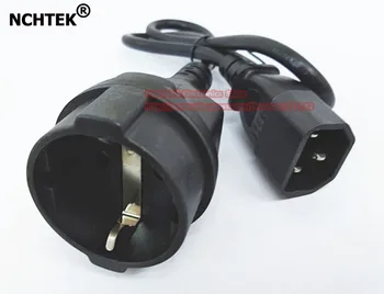 NCHTEK IEC 320 C14 to Europe Schuko Female Socket Short Adapter Cable For UPS PDU, 0.5M/Free Shipping/5PCS
NCHTEK IEC 320 C14 to Europe Schuko Female Socket Short Adapter Cable For UPS PDU, 0.5M/Free Shipping/5PCS