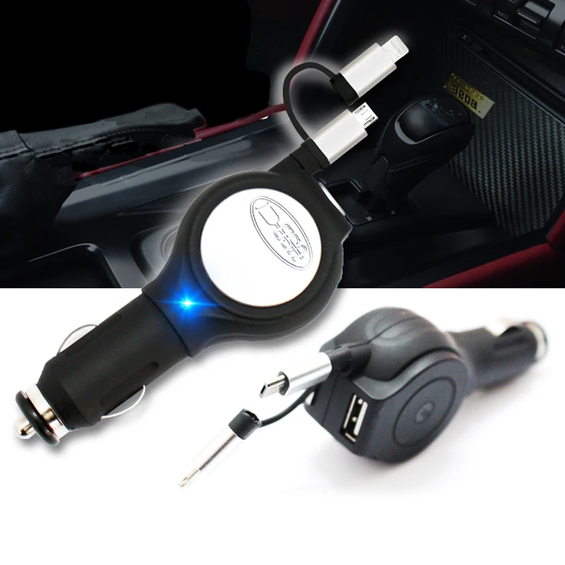 2 in 1 Micro USB Car Charger 5V 2.1A output with Charging cable one usb port for iphone 7s 7 6s 6 Xiaomi Huawai Samsung
2 in 1 Micro USB Car Charger 5V 2.1A output with Charging cable one usb port for iphone 7s 7 6s 6 Xiaomi Huawai Samsung