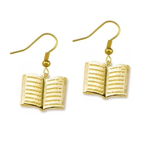 Lemegeton Fashion I love Books charm Earrings Statement Earrings Jewelry for Women Metal Geometric Hanging Dangle Earring
Lemegeton Fashion I love Books charm Earrings Statement Earrings Jewelry for Women Metal Geometric Hanging Dangle Earring