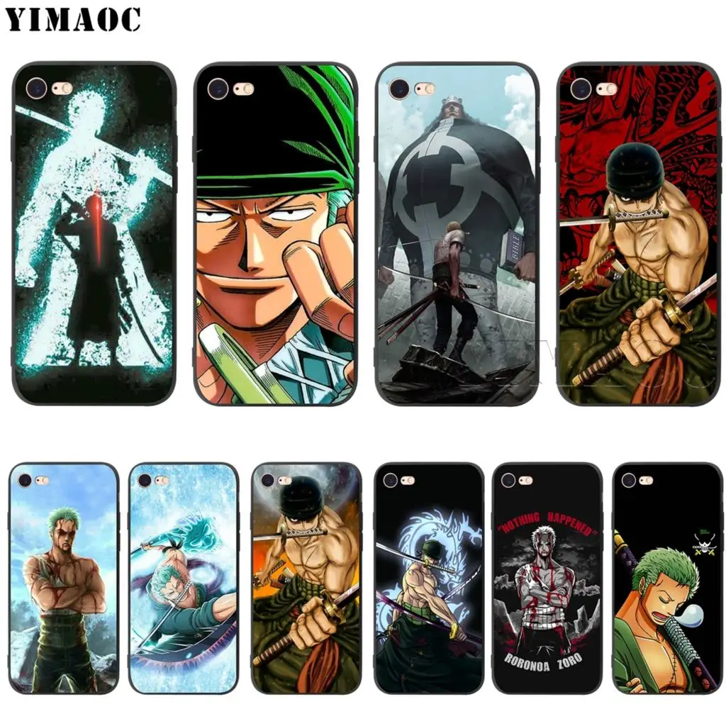YIMAOC One Piece Roronoa Zoro Silicone Soft Case for iPhone 11 Pro XS Max XR X 8 7 6 6S Plus 5 5S SE
YIMAOC One Piece Roronoa Zoro Silicone Soft Case for iPhone 11 Pro XS Max XR X 8 7 6 6S Plus 5 5S SE