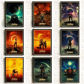 Vinatge Avengers Endgame Poster 2019 Kraft Paper Movie Poster Art Retro Wall Pictures for Living Room Home Decor Wall Stickers
Vinatge Avengers Endgame Poster 2019 Kraft Paper Movie Poster Art Retro Wall Pictures for Living Room Home Decor Wall Stickers