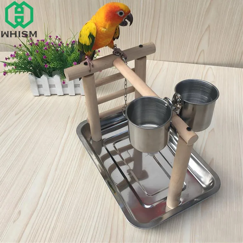 WHISM Stainless Steel Bird Feed Box Cat Puppy Foods Cups Metal Parrot Feeder Budgies Parakeet Cockatiel Food Water Feeding Bowls
WHISM Stainless Steel Bird Feed Box Cat Puppy Foods Cups Metal Parrot Feeder Budgies Parakeet Cockatiel Food Water Feeding Bowls