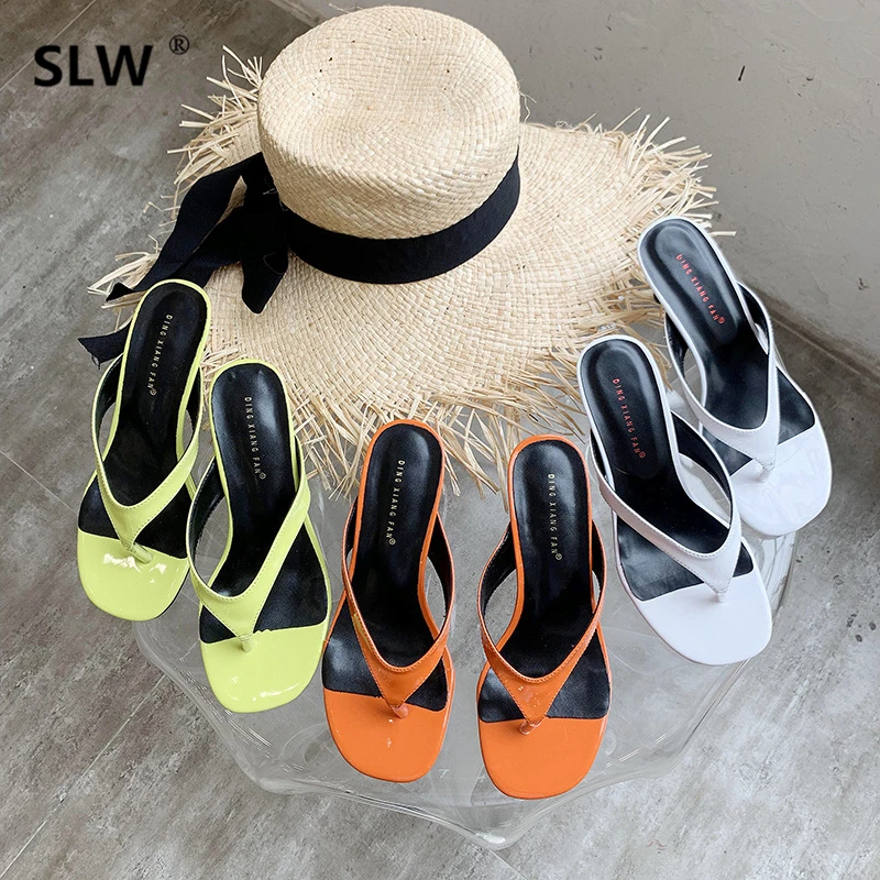 Med Thin Heels Shoes Beach Slippers For Women Slides Ladies Flip Flops Heeled Mules Socofy Summer Sliders Flip-flops High 2019
Med Thin Heels Shoes Beach Slippers For Women Slides Ladies Flip Flops Heeled Mules Socofy Summer Sliders Flip-flops High 2019