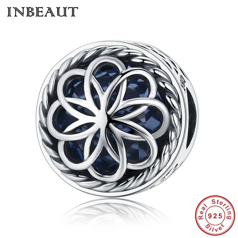 INBEAUT 925 Sterling Silver Elegant Flower Dark Blue Cubic Zirconia Charm Beads fit Original Bracelet for Teen Girls DIY Jewelry
INBEAUT 925 Sterling Silver Elegant Flower Dark Blue Cubic Zirconia Charm Beads fit Original Bracelet for Teen Girls DIY Jewelry